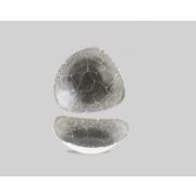 Салатник треугольный 0,60л d23,5см, без борта, цвет Kintsugi Reverse, KRBKTRB91