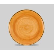 Тарелка мелкая 16,5см, без борта, Stonecast, цвет Tangerine STGSEVP61