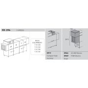 МАШИНА ПОСУДОМОЕЧНАЯ DIHR RX 296 DX+DR69+HR10/ДЕЛЕНИЕ 3 ЧАСТИ