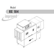 МАШИНА ПОСУДОМОЕЧНАЯ DIHR RX 104 AS DX+DR64