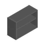 ПОЛКА НАСТЕННАЯ ОТКРЫТАЯ ПНО-2 21000000750