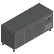 СТОЛ С ОХЛАЖД.ШКАФОМ СХС-70-02 БЕЗ БОРТА 24120021110