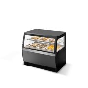 ВИТРИНА КОНДИТЕРСКАЯ VETE 90 C СЕРЫЙ МАТОВЫЙ/ШЛИФОВАННАЯ НЕРЖАВЕЙКА