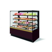 ВИТРИНА КОНДИТЕРСКАЯ VETE II KUB 130 ЗОЛОТО/ЗОЛОТО/КОРИЧНЕВЫЙ/КРАШЕННАЯ (ВК275 (280-159))