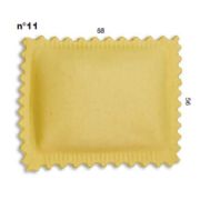 ШТАМП Д/РАВИОЛИ ДЛЯ НАСАДКИ LA MONFERRINA MULTIPASTA КВАДРАТ 68Х56 ММ 11