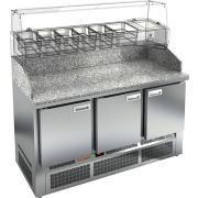 СТОЛ ДЛЯ ПИЦЦЫ HICOLD PZE3-111/SN КАМЕНЬ