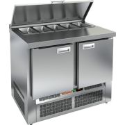 СТОЛ ДЛЯ САЛАТОВ HICOLD SLE1-11SN С КРЫШК.