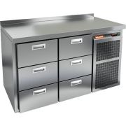 СТОЛ С МОРОЗ.ШКАФОМ HICOLD GN 33 BR2 BT
