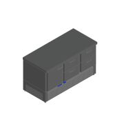 СТОЛ С ОХЛАЖД.ШКАФОМ HICOLD GNE122/TN O