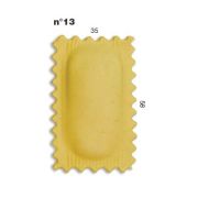 ШТАМП Д/РАВИОЛИ ДЛЯ НАСАДКИ LA MONFERRINA MULTIPASTA ПРЯМОУГОЛЬНИК 35Х58 ММ 13