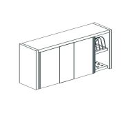 ПОЛКА НАСТЕННАЯ ЗАКРЫТАЯ APACH CHEF LINE LCW186DDSD