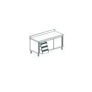 СТОЛ ПРОИЗВОДСТВЕННЫЙ ЗАКРЫТЫЙ APACH CHEF LINE LWC615SH2SDUDL