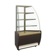 ВИТРИНА КОНДИТЕРСКАЯ ВХСВ-У1Д CARBOMA 0012-0109 (К70 VM-3 LIGHT) КОРИЧ.-ЗОЛОТОЙ