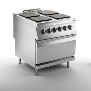 ПЛИТА ЭЛЕКТРИЧЕСКАЯ 4 КОНФОРОЧН. 900 СЕРИИ APACH CHEF LINE SLRE89FE