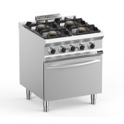 ПЛИТА ГАЗОВАЯ 4 КОНФОРОЧН. 700 СЕРИИ APACH CHEF LINE GLRRG77FEP