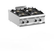 ПЛИТА ГАЗОВАЯ 4 КОНФОРОЧН. 700 СЕРИИ APACH CHEF LINE GLRRG77P