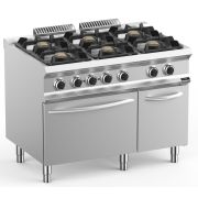 ПЛИТА ГАЗОВАЯ 6 КОНФОРОЧН. 700 СЕРИИ APACH CHEF LINE GLRRG117FEP