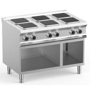ПЛИТА ЭЛЕКТРИЧЕСКАЯ 6 КОНФОРОЧН. 700 СЕРИИ APACH CHEF LINE GLRE117OSP