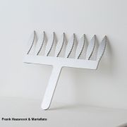Трафарет для декора "FEATHER COMB" h8см, нерж.сталь, дизайн - Frank Haasnoot 20FH02L