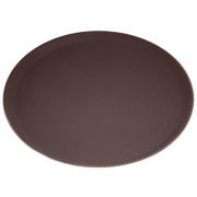 Поднос прорез. круглый d 40,5см, коричневый, серия Jiwins JW-R1600CT-BR
