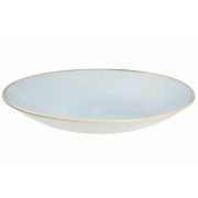 Тарелка глубокая 25,5см h3,5см, без борта, Stonecast, цвет Duck Egg Blue SDESPD251