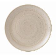 Тарелка мелкая 26см, без борта, Stonecast, цвет Nutmeg Cream SNMSEV101