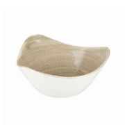 Салатник треугольный 0,26л d15,3см, без борта, Stonecast Patina, цвет Antique Taupe PAATTRB61