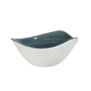 Салатник треугольный 0,26л d15,3см, без борта, Stonecast Patina, цвет Rustic Teal PATRTRB61