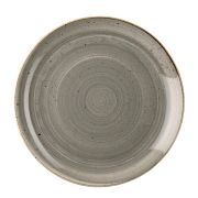 Тарелка мелкая 28,8см, без борта, Stonecast, цвет Peppercorn Grey SPGSEV111