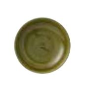 Тарелка мелкая 21,7см, без борта, Stonecast Plume, цвет Olive PLGREVP81