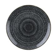 Тарелка мелкая 28,8см, без борта, цвет Charcoal Black, Studio Prints SPCBEV111