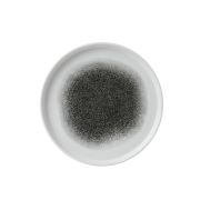Тарелка мелкая CHEFS 21х2см, с прямым бортом, цвет Raku Quartz Black, Studio Prints RKBQWP211
