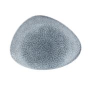 Блюдо треугольное CHEFS 26х20см, без борта, цвет Raku Topaz Blue, Studio Prints RKTBTC261