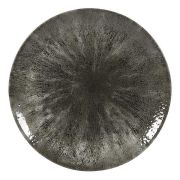 Тарелка мелкая 26см, без борта, цвет Stone Quartz Black, Studio Prints STQBEV101