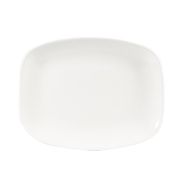 Блюдо прямоугольное CHEFS 26,1х20,2см, без борта, X Squared, цвет белый WHOBL31