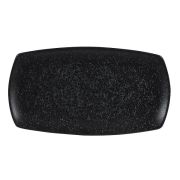 Блюдо прямоугольное узкое 35,5х19см, без борта, Menu Shades, цвет Caldera Ash Black ZCCANRPL1