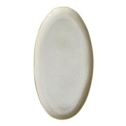 Блюдо овальное 55х27,5см, керамика, цвет PERLE, Plume 962276