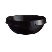 Салатник керамический 5,0л d31см h12,5см, серия Welcome, цвет черный 325071