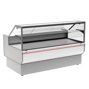 ВИТРИНА ХОЛОДИЛЬНАЯ GC95 SV 1,0-1 (ВХСр-1,0 CARBOMA GC95)(0011-9003 БОКОВИНЫ СЕРЫЕ, ДЕКОР БЕЛЫЙ)