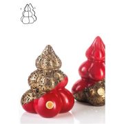 Форма д/шок. 3D "Blob Tree" d155мм h200мм, 250гр, 2 двойные формы, пластик KT206