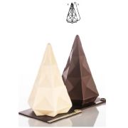 Форма д/шок. 3D "Hexagon Tree" d135мм h200мм, 200гр, 2 двойные формы, пластик KT205