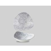Салатник треугольный 0,37л d18,5см, без борта, цвет Kintsugi Pearl Grey, Studio Prints KTPGTRB71