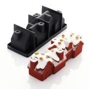 Форма силиконовая PAVOCAKE 3D "Chalet" 250x83xh 90mm, 1230 ml, силикон KE078S